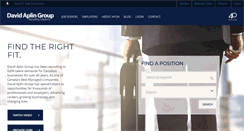 Desktop Screenshot of aplin.com