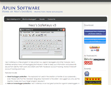 Tablet Screenshot of aplin.com.au
